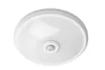 PLAFONIERA ITALIA LED Z CZUJNIKIEM RUCHU, 16 W, 1200lm, IP20, AC220-240V, 50/60Hz, KĄT ŚWIECENIA 360*, NEUTRALNA BIAŁA, BIAŁY