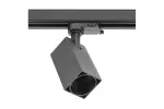 OPRAWA NA SZYNOPRZEWÓD LIMA, GU10, max.20W, AC220-240V, 50/60 Hz, IP20, IK08, KWADRAT, CZARNY