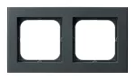 SONATA Ramka podwójna - kolor szary grafit