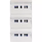 BC-O-3/54-TW-ECO Szafka natynkowa, drzwi białe, IP40, 54