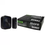 Dzwonek do drzwi na baterie bezprzewodowe BAM-02 czarny