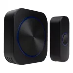 Dzwonek do drzwi na baterie bezprzewodowe BAM-02 czarny