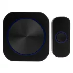 Dzwonek do drzwi na baterie bezprzewodowe BAM-02 czarny