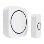 Dzwonek do drzwi na baterie bezprzewodowe BAM-02 biały