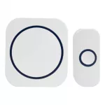 Dzwonek do drzwi na baterie bezprzewodowe BAM-02 biały