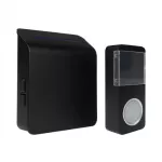 Dzwonek do drzwi na baterie bezprzewodowe BAM-01 czarny