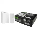 Dzwonek do drzwi na baterie bezprzewodową BAM-01 biały