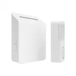 Dzwonek do drzwi na baterie bezprzewodową BAM-01 biały