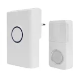 Dzwonek do drzwi z wtyczką bezprzewodową BIM-02 biały