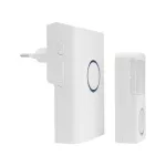 Dzwonek do drzwi z wtyczką bezprzewodową BIM-02 biały