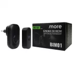 Dzwonek do drzwi z wtyczką bezprzewodową BIM-01 czarny