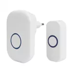 Dzwonek do drzwi z wtyczką bezprzewodową BIM-01 biały