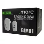 Dzwonek do drzwi z wtyczką bezprzewodową BIM-01 biały