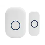 Dzwonek do drzwi z wtyczką bezprzewodową BIM-01 biały