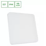 NYMPHEA FUSION 20W/30W/40W CCT 230V 120ST IP44 330X330X53MM BIAŁY KWADRATOWA