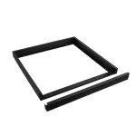 RAMKA DO MONTAŻU NATYNKOWEGO OPRAW ALGINE 600X600X65 CZARNY STAŁA