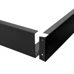 RAMKA DO MONTAŻU NATYNKOWEGO OPRAW ALGINE 600X600X65 CZARNY STAŁA