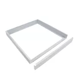 RAMKA DO MONTAŻU NATYNKOWEGO OPRAW ALGINE 600X600X65 BIAŁY STAŁA