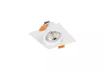 OPRAWA DOWNLIGHT VOLARE, LED, 5W, 400lm, CCT, AC220-240V, IP20, KWADRAT, BIAŁY