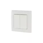 CPAD-00/194 Przycisk podwójny - biały