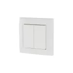 CPAD-00/194 Przycisk podwójny - biały