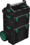 Zestaw skrzyń narzędziowych mobilny 4 elem. (BM01+TB04+TB05) SYSTEM STALCO S026145941