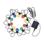 Lampa solarna LED TAIPAN LED 3W BLACK RGBY