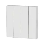 CWIZ-04/01 klawisz poczw. biały - 55x55mm