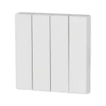 CWIZ-04/01 klawisz poczw. biały - 55x55mm