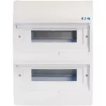 BC-O-2/24-TW-ECO Szafka natynkowa, drzwi białe, IP40, 24