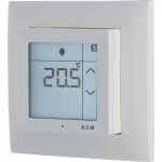 CPAD-00/198 Termostat z wyświetlaczem LCD, biały typu Pure, z ramką