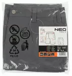 Krótkie spodenki Mix&Match 2way stretch, grafitowe, rozmiar XXL