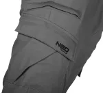 Spodnie robocze OUTDOOR, typu jogger, szare, rozmiar S