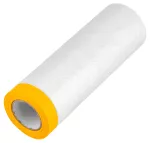 Folia malarska 1,5 m x 15 m z taśmą washi o szerokość 1,5 cm