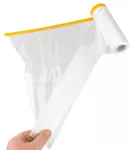 Folia malarska 1,5 m x 15 m z taśmą washi o szerokość 1,5 cm