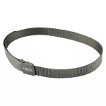 Pasek do spodni, metal free, szary, długość 130 cm