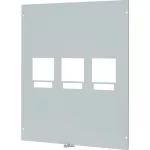 XMN232406CV-T Pokrywa, 3xNZM2,pion.,3-bieg.,Wtyk,H600,B600, wycięcie na wyzwalacz