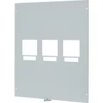 XMN232406CV-T Pokrywa, 3xNZM2,pion.,3-bieg.,Wtyk,H600,B600, wycięcie na wyzwalacz