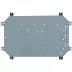 L1-CI43 Płyta z otworami, obudowa CI43