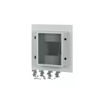 XMN43W06C-55-XR Pokrywa czoł. IP55, NZM4 3-bieg. wysuw. +nap. zdal. W=600mm