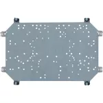 L5-CI43 Płyta z otworami, obudowa CI43