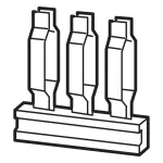 XN-QV/2 XION mostek poprzeczny 2 do mod. przekaźnikowych