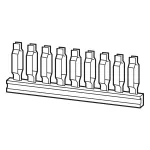 XN-QV/8 XION mostek poprzeczny 8 do mod. przekaźnikowych