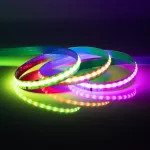 TAŚMA CYFROWA LED NEXTEC / 24V / COB / 12W / 420 LED / IP20 / RGB Digital IC / WS2811 / 5m / 10mm