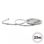 TAŚMA LED NEXTEC / 24V / COB / 14W / 768 LED / IP20 / RGB / 25m / 10mm