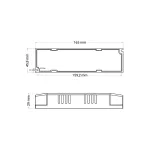 ZASILACZ MONTAŻOWY 12V / IP20 / 5A / 60W