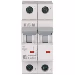 HN-C63/2 Wyłącznik nadprądowy 6kA, In=63A, char. C, 2-bieg. Seria HN