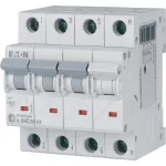 HN-B40/3N Wyłącznik nadprądowy 6kA, In=40A, char. B, 3+N bieg. Seria HN