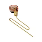 Wyłącznik łańcuszkowy, złoty, 3A/250VAC