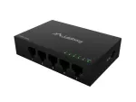 SWITCH LANBERG DSM1-1005 5X 1GB/S NIEZARZĄDZALNY GIGABIT ETHERNET DESKTOP 12V(OBUDOWA METALOWA)